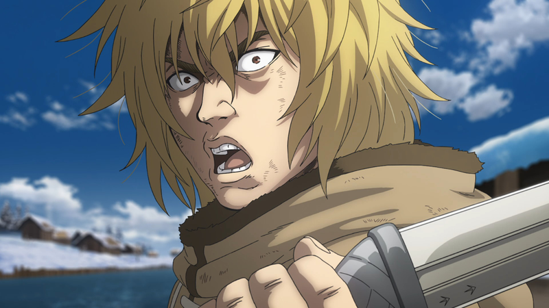 Thorfinn’s typical facial expression. He’s a real friendly sort.